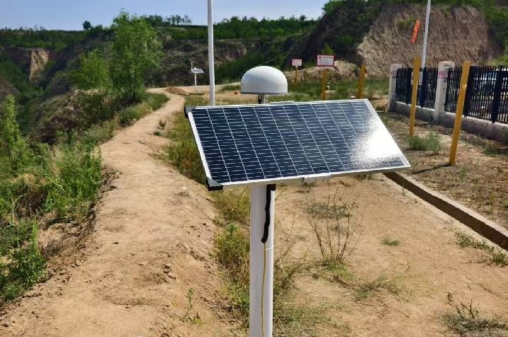 韓城采氣管理區GNSS邊坡監測站案例